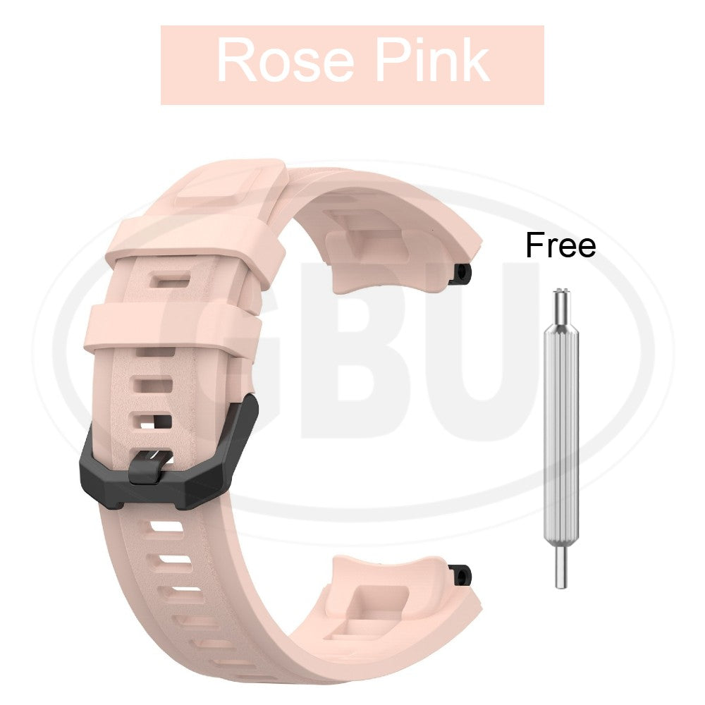 Amazfit T Rex 2 / T-Rex 2 Smartwatch Tali Silikon Lembut / Watch Strap (High Quality) - 22mm
