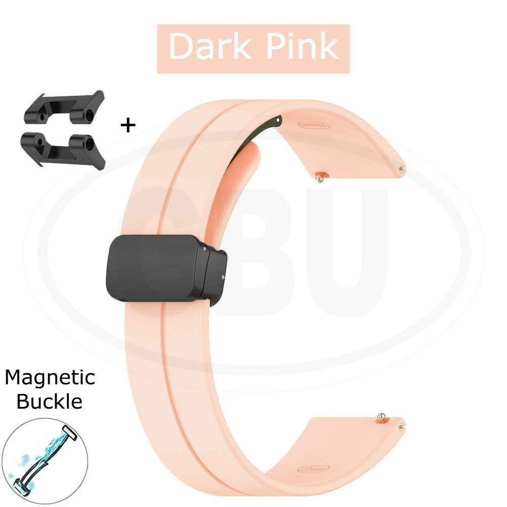 Compatible with Amazfit TRex / T-Rex Pro / T-Rex / TRex Pro Soft Silicone Strap Band  - A1919 / A1918-22mm (NOT ORIGINAL)