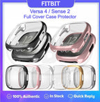 Fitbit Versa 4 / Sense 2 / Versa4 / Sense2 TPU Full Cover Protector Case