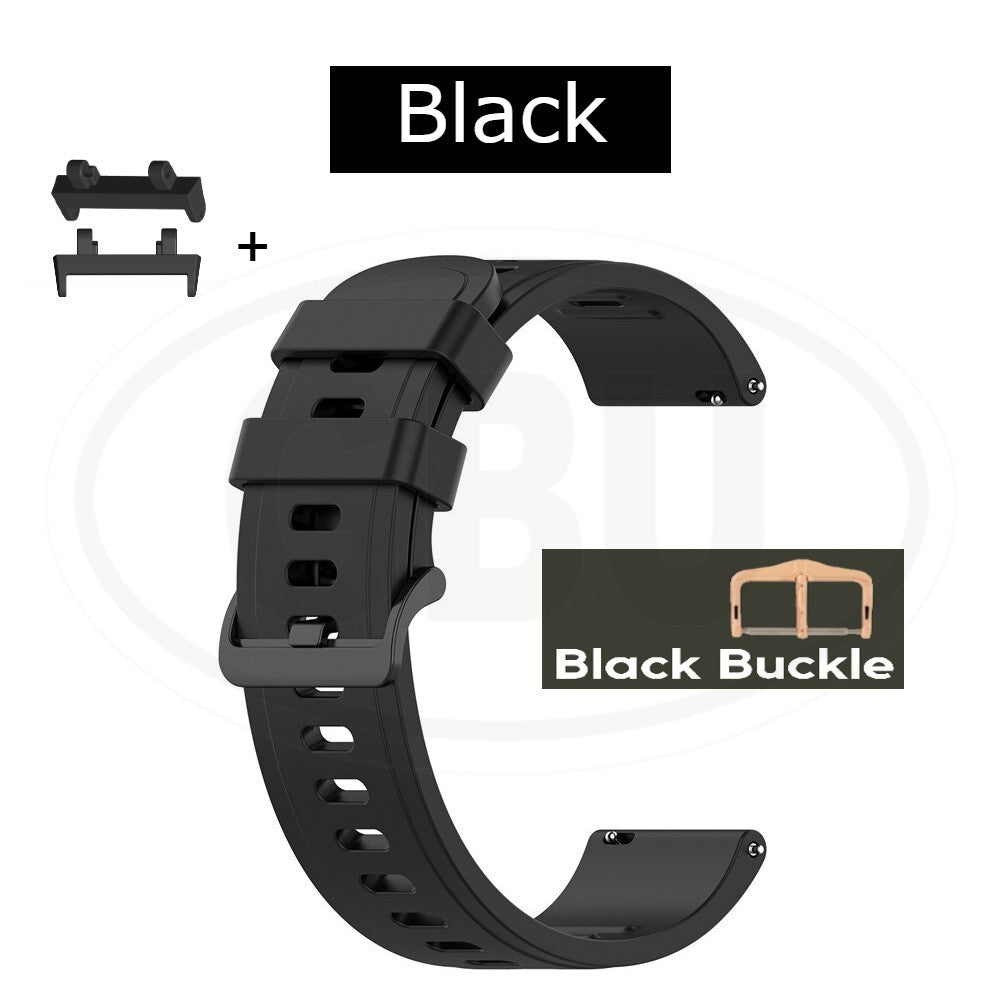 Amazfit T Rex 2 / T-Rex 2 Smartwatch Tali Silikon Lembut / Watch Strap (High Quality) - 22mm
