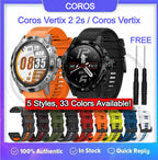 Coros Vertix 2 / Coros Vertix 2s / Coros Vertix Quick Fit Watch Strap Band - 22mm/26mm