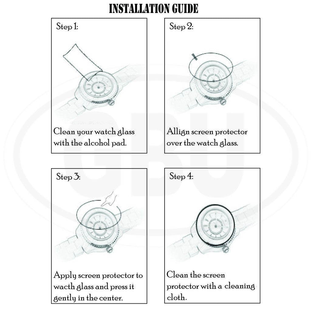 [2pcs] Huawei GT5 Pro 46mm / GT5 Pro 42mm / GT 5 Pro 46mm / GT 5 Pro 42mm Screen Protector HD Tempered Glass