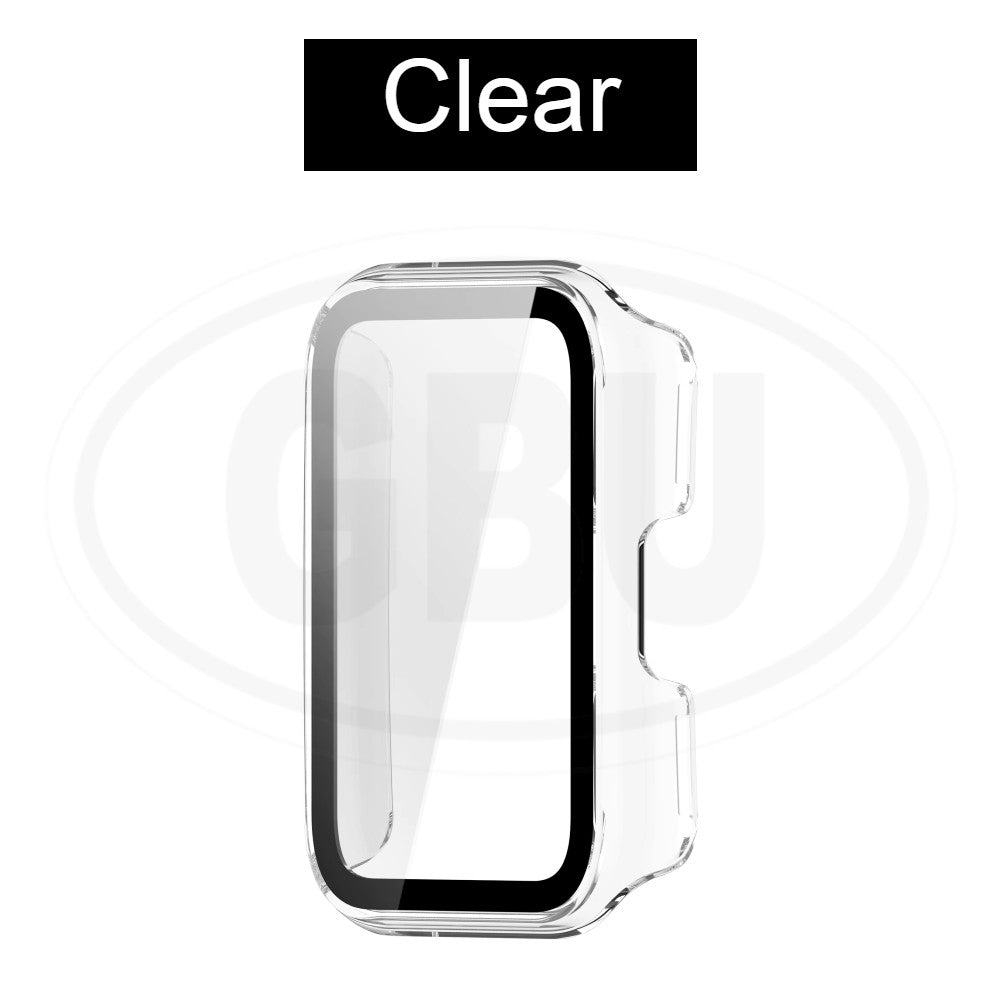 Huawei Band 11 / Huawei Band 11 Pro Sarung Full Built-in Tempered Glass / Sarung Half Silikon - No Screen Cover