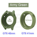Huawei GT6 46mm / GT6 41mm Sarung Full TPU Built-in Screen Protector Cover / Sarung Half Silikon - No Screen