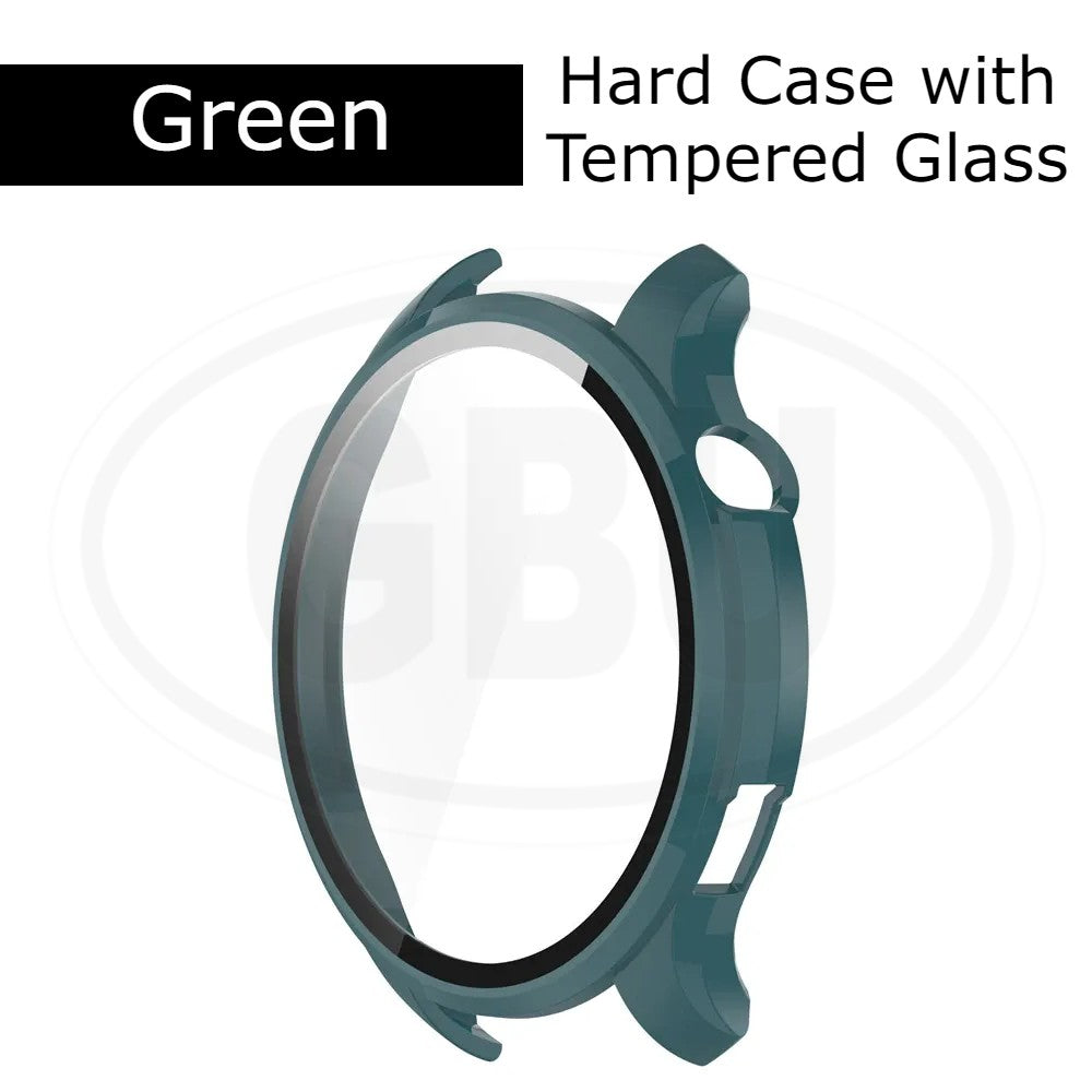 Amazfit GTR 4 / GTR4 2-in-1 Full Cover Case with Tempered Glass Protector Screen
