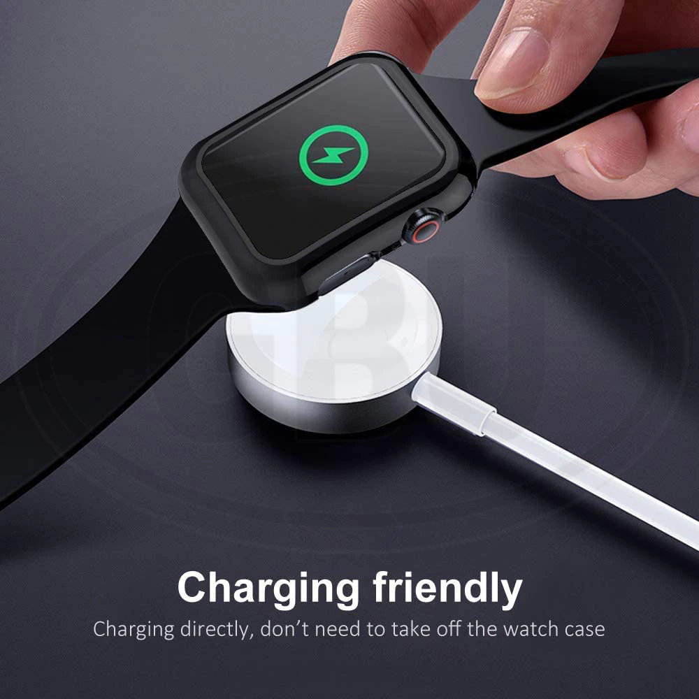 Apple Watch Series 11 46mm 42mm / Apple Watch Series 10 46mm 42mm Sarung Full Built-in Tempered Glass