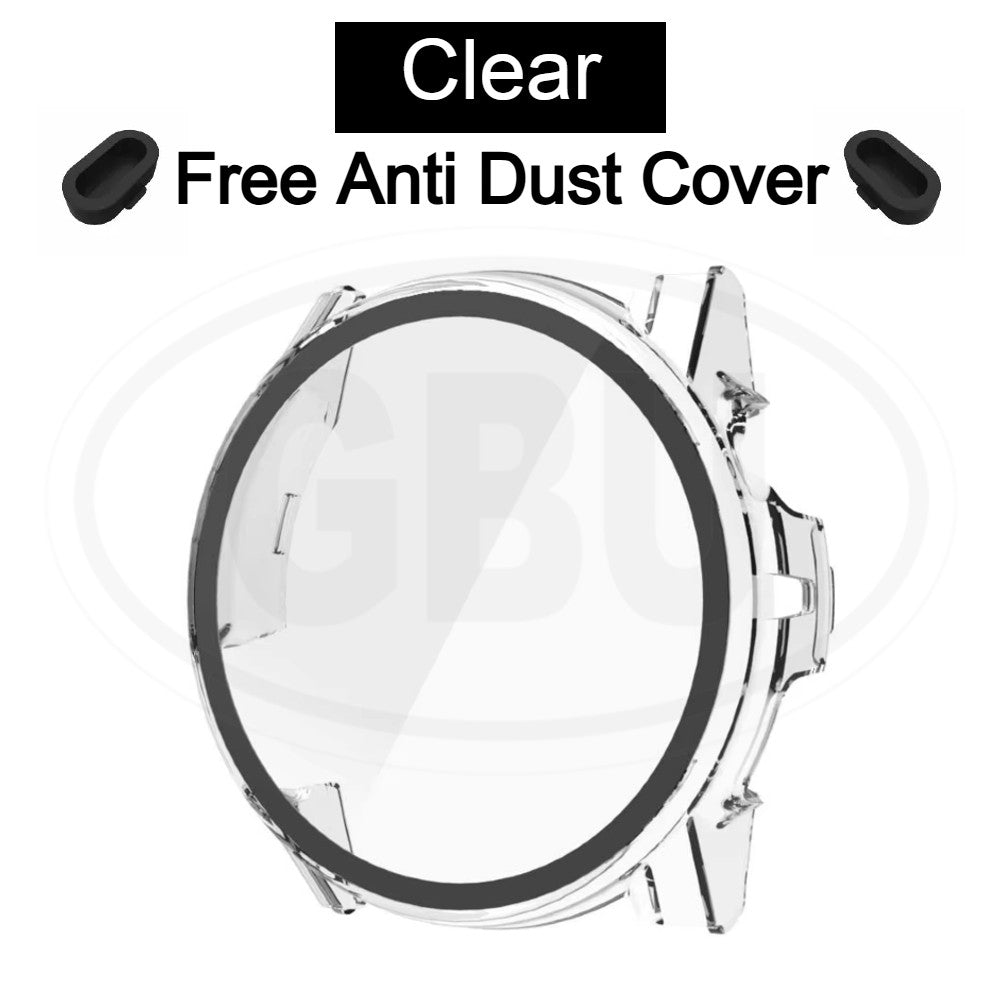 Coros Apex 4 42mm / Apex 4 46mm Sarung Full Built-in Tempered Glass Cover / Sarung Half Silikon - No Screen