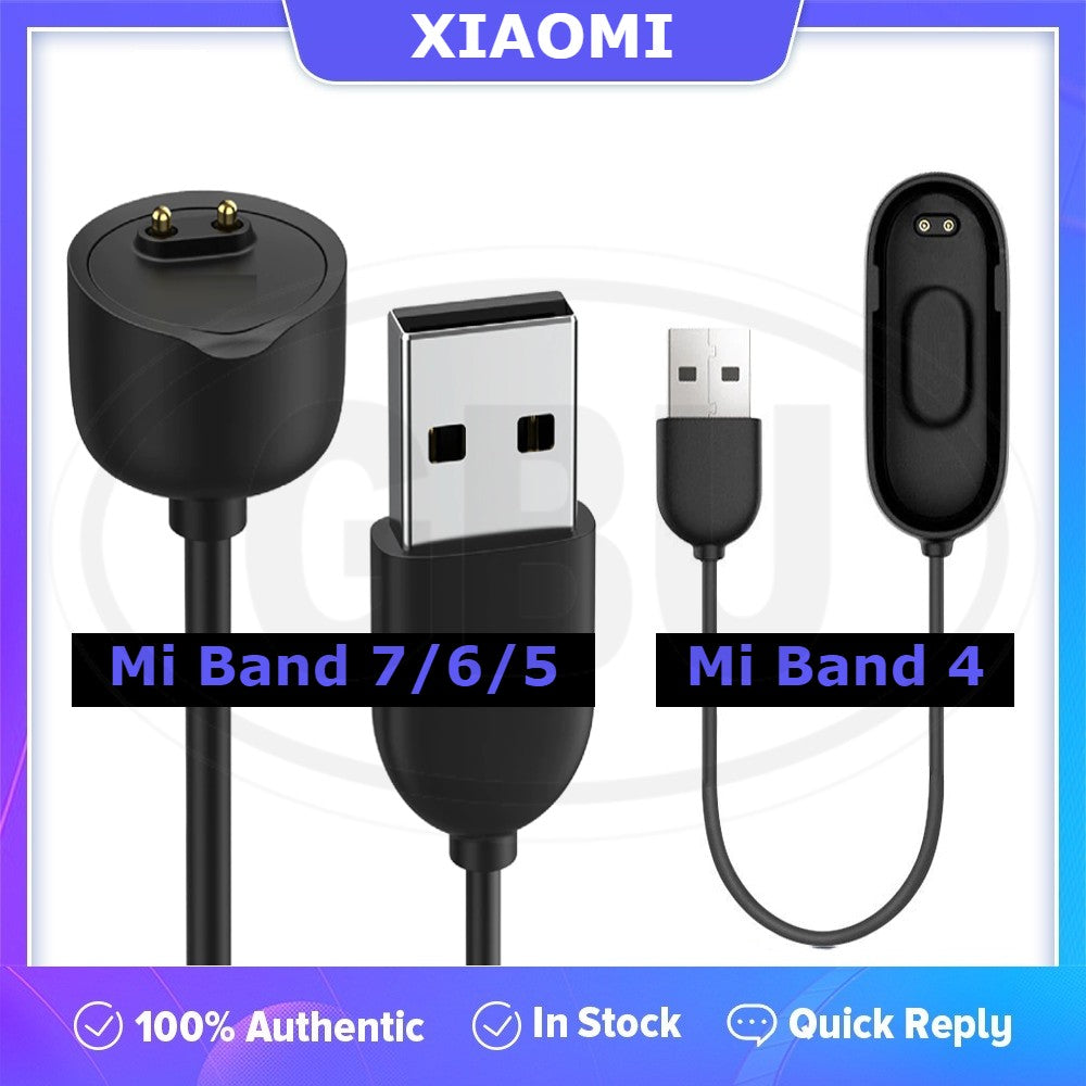 Xiaomi Mi Smart Band 7 / Band 6 / Band 5 / Band 4 USB Magnetic Charger Dock Cradle Cable
