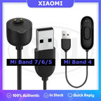 Xiaomi Mi Smart Band 7 / Band 6 / Band 5 / Band 4 USB Magnetic Charger Dock Cradle Cable