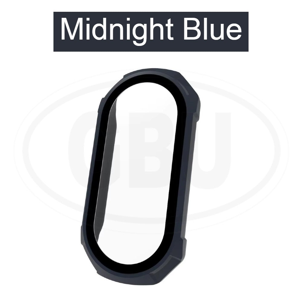 Xiaomi Smart Band 4 / Mi Band 5 / Mi Band 6  Case Sarung Full Built-in Tempered Glass Cover
