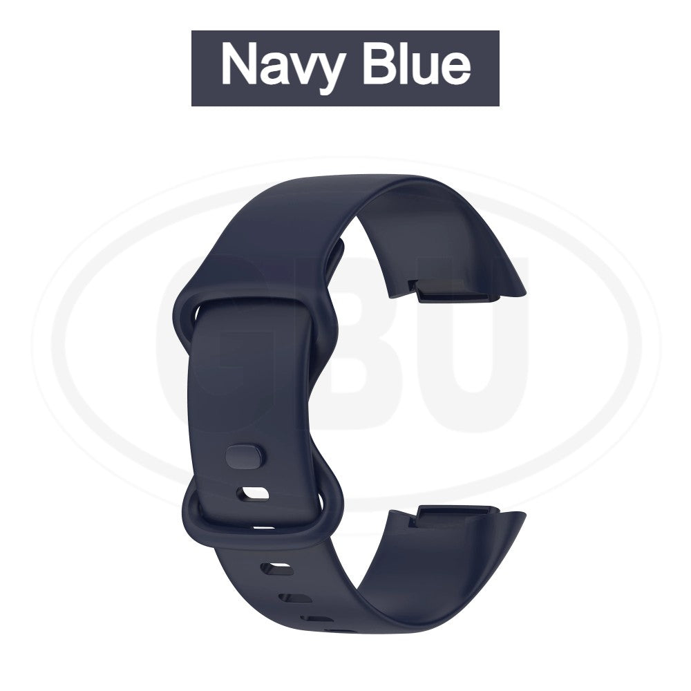 Fitbit Charge 6 / Fitbit Charge 5 Smart Watch Soft Silicone Replacement Band Strap - Small size