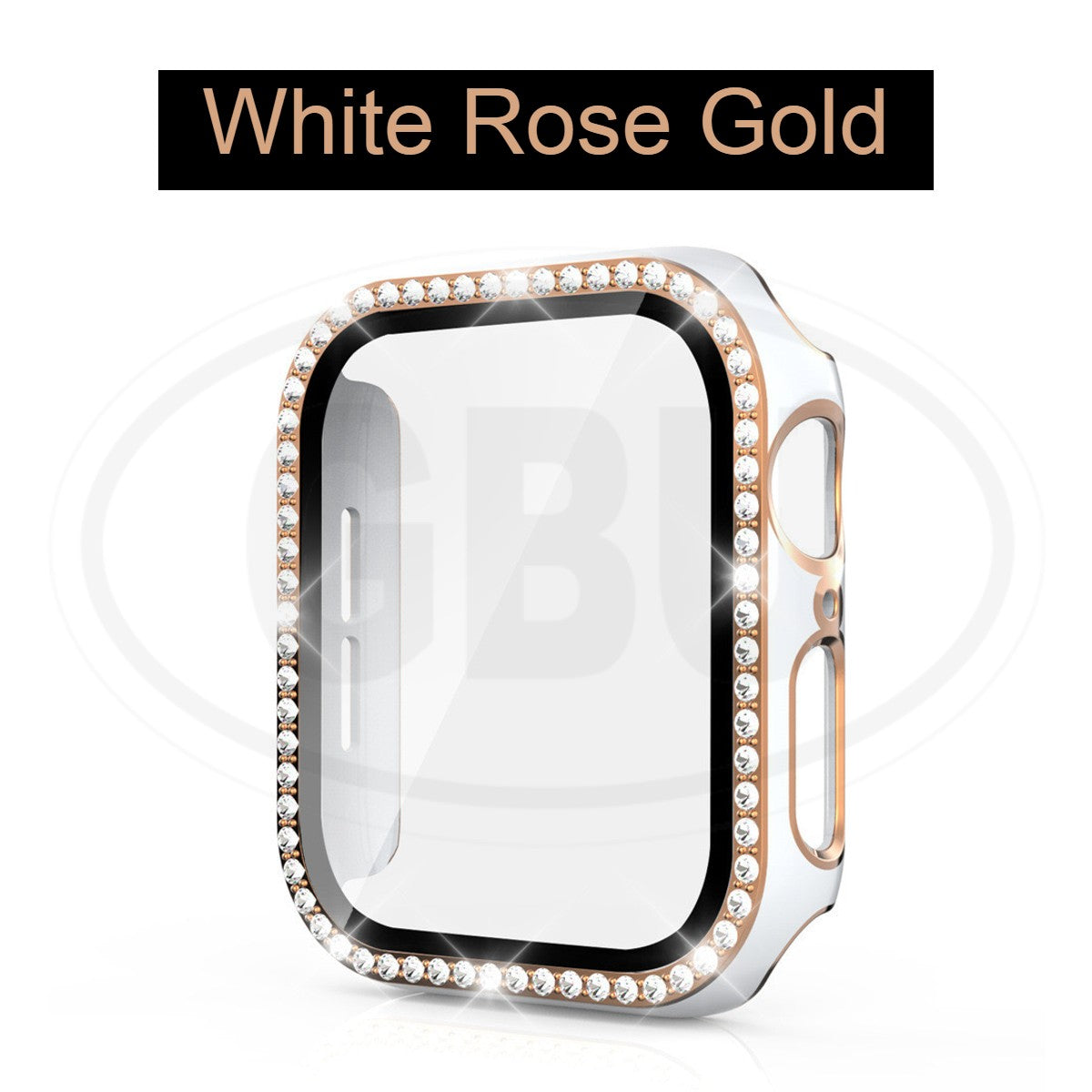 Apple Watch Series 9/8/7/SE/6/5/4/3/2/1 For 38mm/40mm/41mm/42mm/44mm/45mm/49mm Cover Case with Tempered Glass Screen