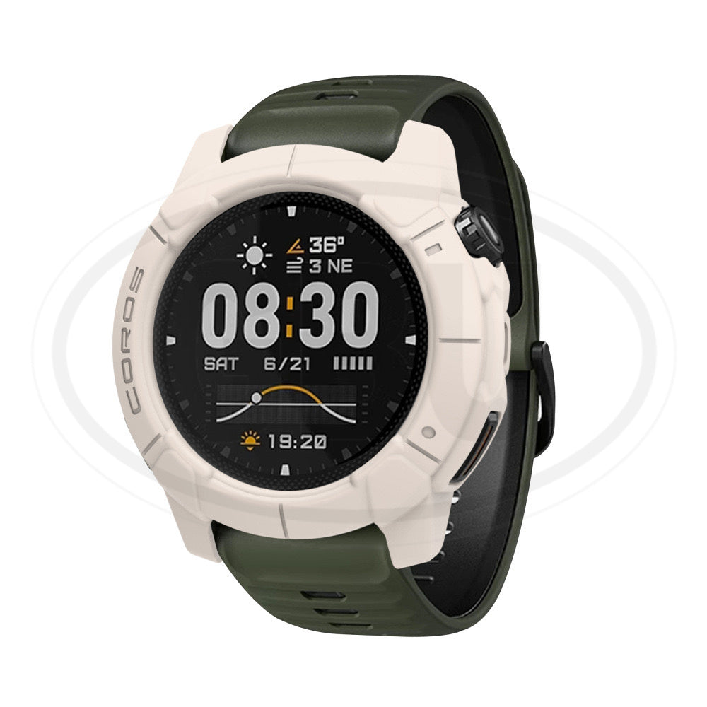 Coros Nomad Sarung Full Built-in Tempered Glass / Sarung Half Silikon - No Screen  PERCUMA Anti-Dust Cover