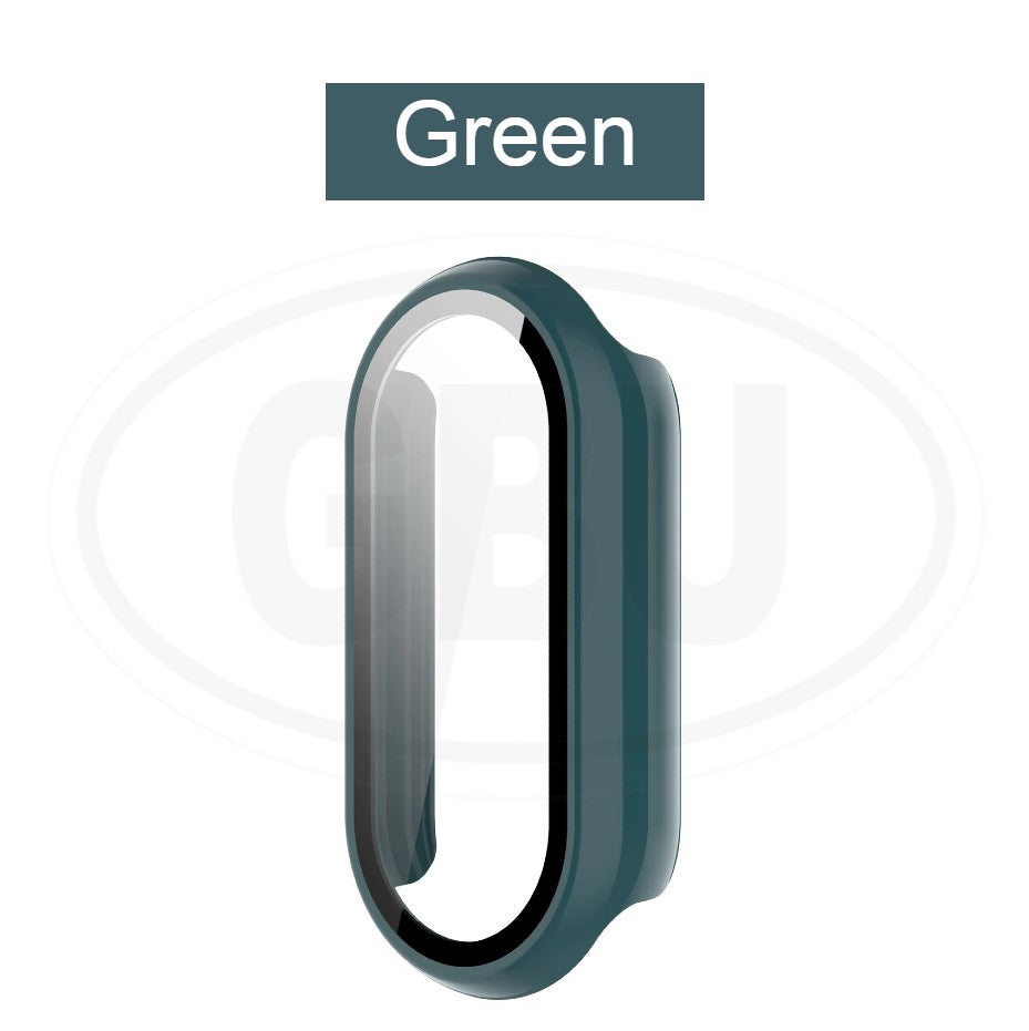 Xiaomi Smart Band 9 / Mi Band 9 Full Cover Case 2-in-1 with Tempered Glass Protector Screen