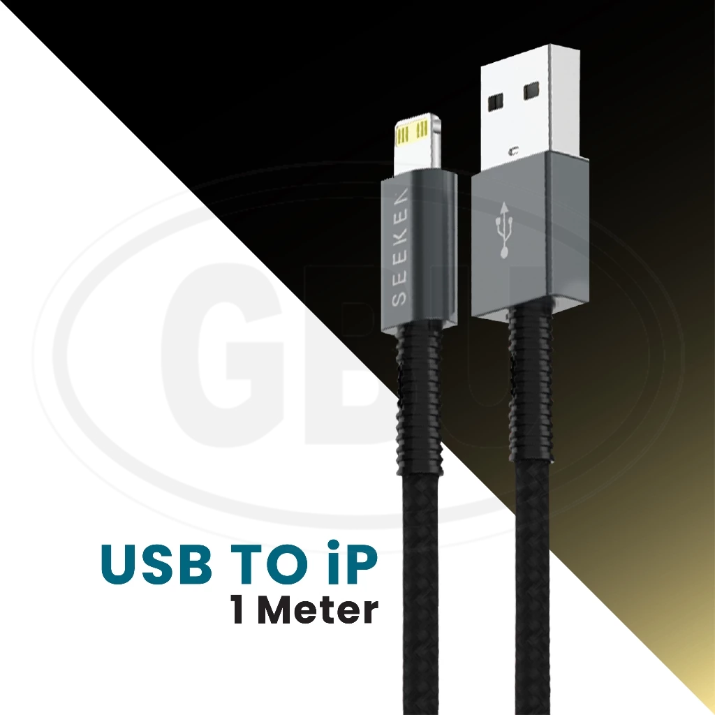 Compatible with SEEKEN USB / Type C 20W Charging Cable 1M Fast Charge Braided Anti Bending Premium Quality White