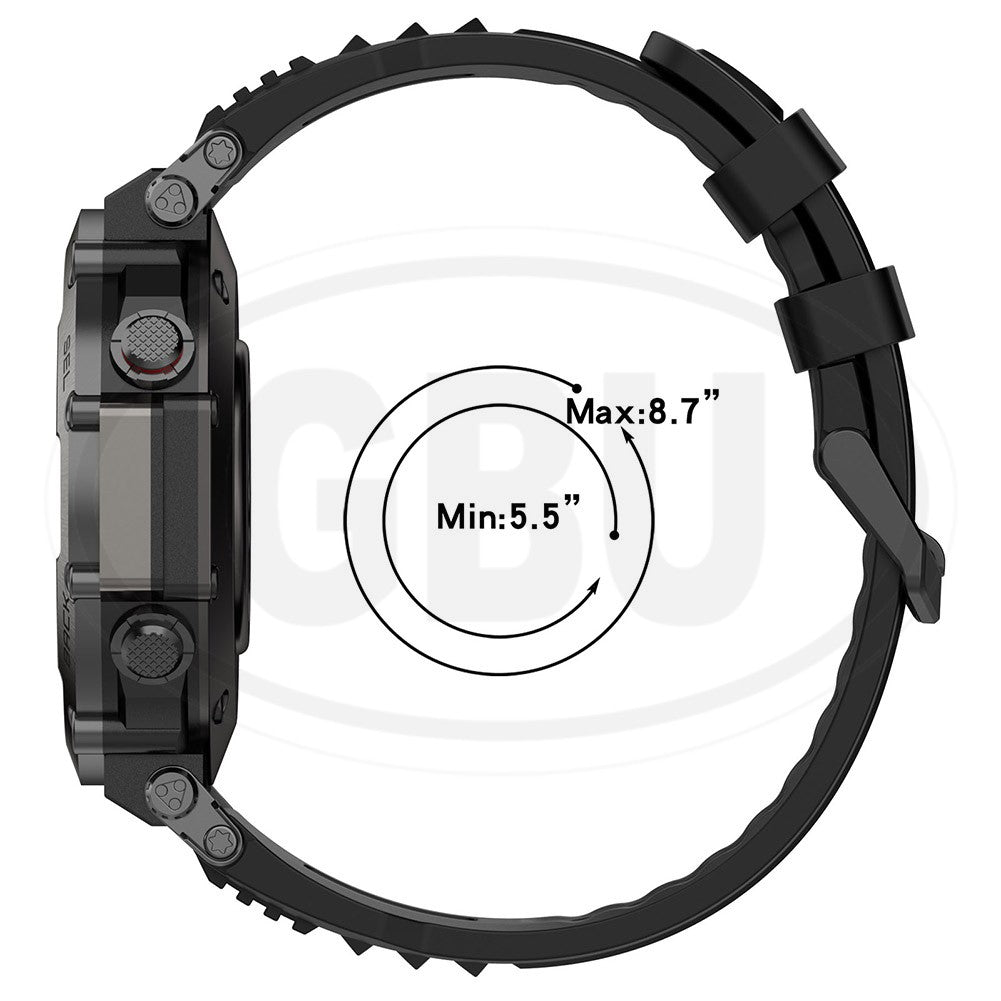 Amazfit T-Rex Ultra / Amazfit T Rex Ultra Soft Silicone Strap Band