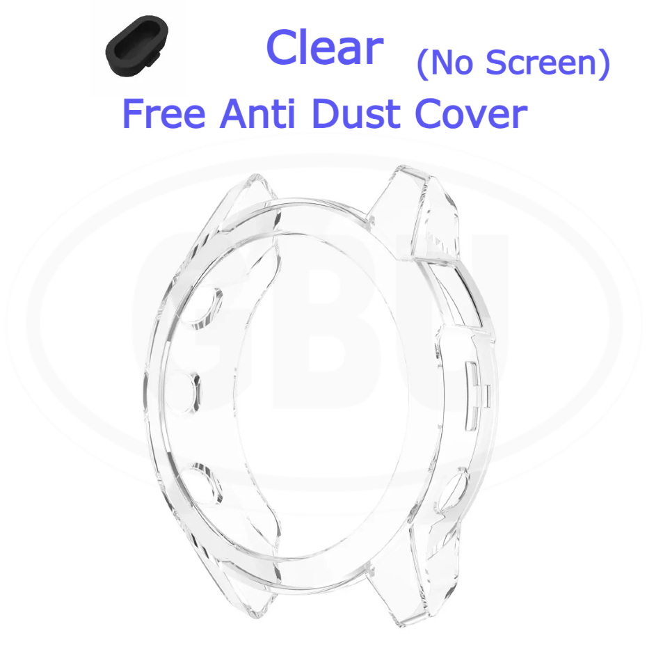 Garmin Epix Gen 2 / Epix (Gen 2) TPU Half Cover Protector Case - No Screen