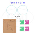 [2pcs] Garmin Fenix 6 / Fenix 6S / Fenix 6X Screen Protector HD Tempered Glass