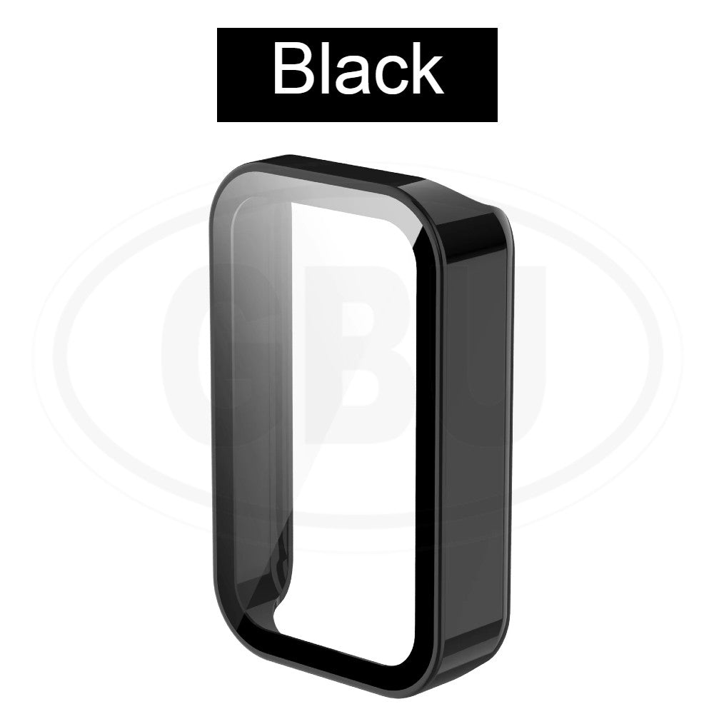 Redmi Smart Band Pro / Redmi Band Pro Full Cover Case with Tempered Glass Protector Screen - 2-in-1 Cover