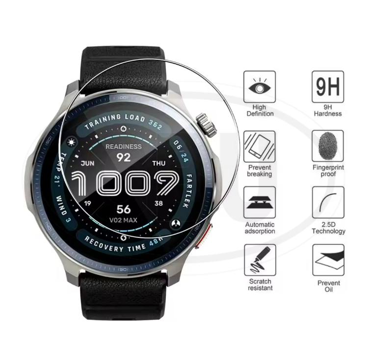 < 2pcs > Amazfit Balance 2 / Balance 2 Screen Protector HD Tempered Glass