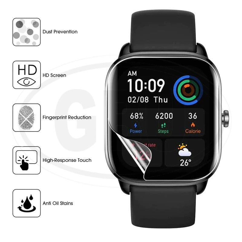 [2pcs] Amazfit GTS 4 / GTS 4 Mini / GTS4 Hydrogel Watch Screen Protector