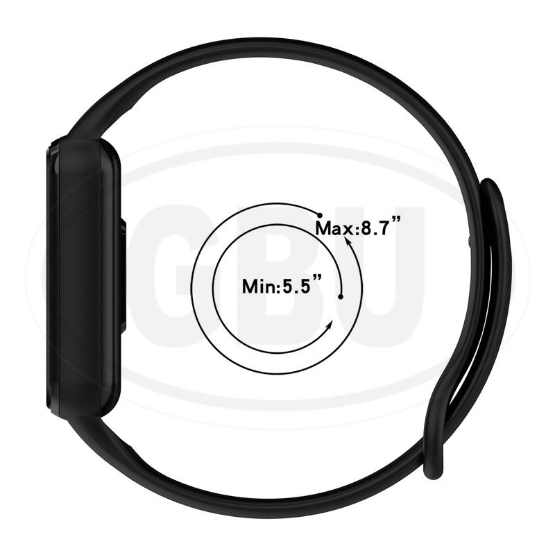 Compatible with Amazfit Band 7 / Band7 Smart Watch Soft Silicone Replacement Strap Band (NOT ORIGINAL)