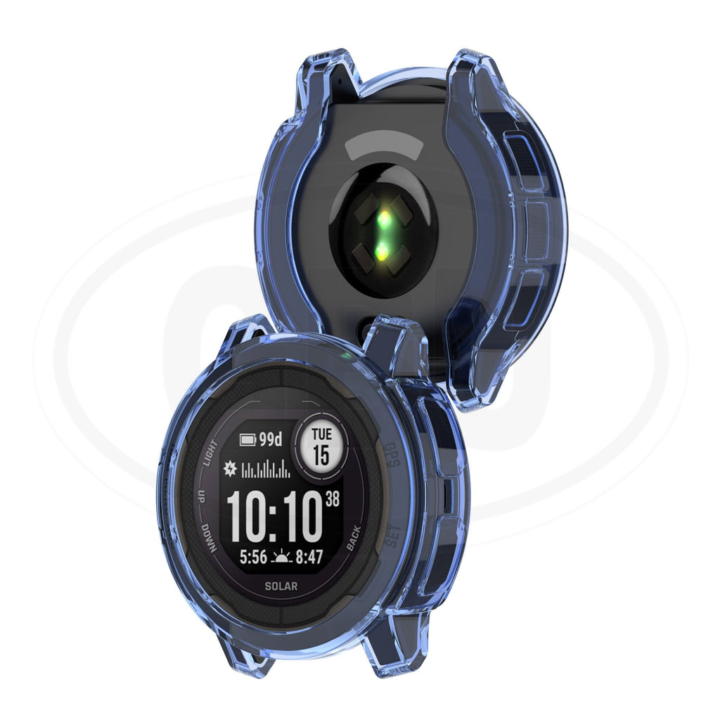 Garmin Instinct 2 Solar / 2S Solar / 2 Solar Tactical TPU Half Cover Protector Case - No Screen