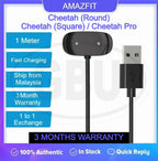 Amazfit Cheetah Pro / Amazfit Cheetah (Square) / Amazfit Cheetah (Round) Charger USB Magnetic Charging Cable