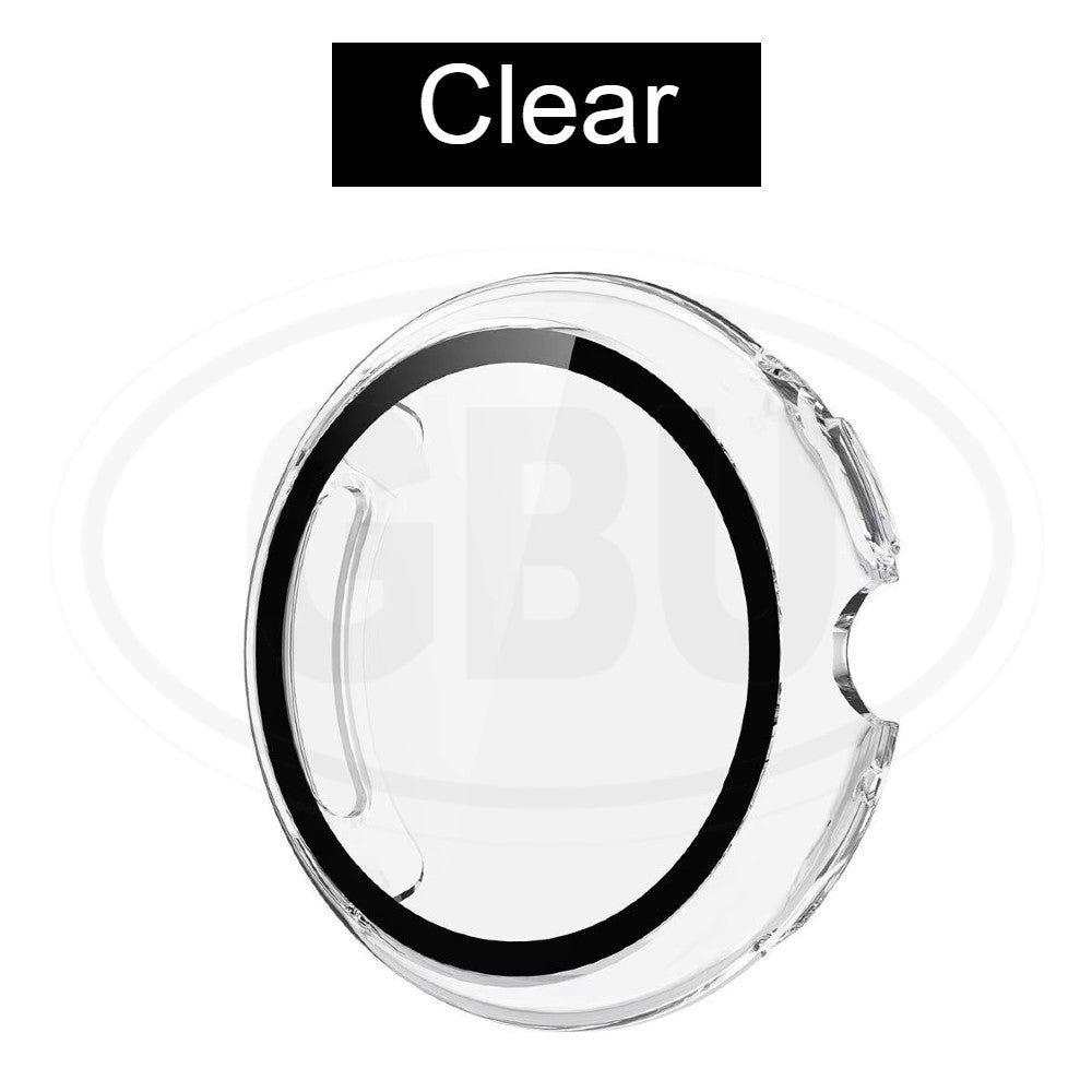Google Pixel Watch 4 45mm / Google Pixel Watch 4 41mm Sarung Full Built-in Tempered Glass Cover