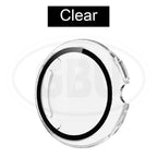Google Pixel Watch 4 45mm / Google Pixel Watch 4 41mm Sarung Full Built-in Tempered Glass Cover
