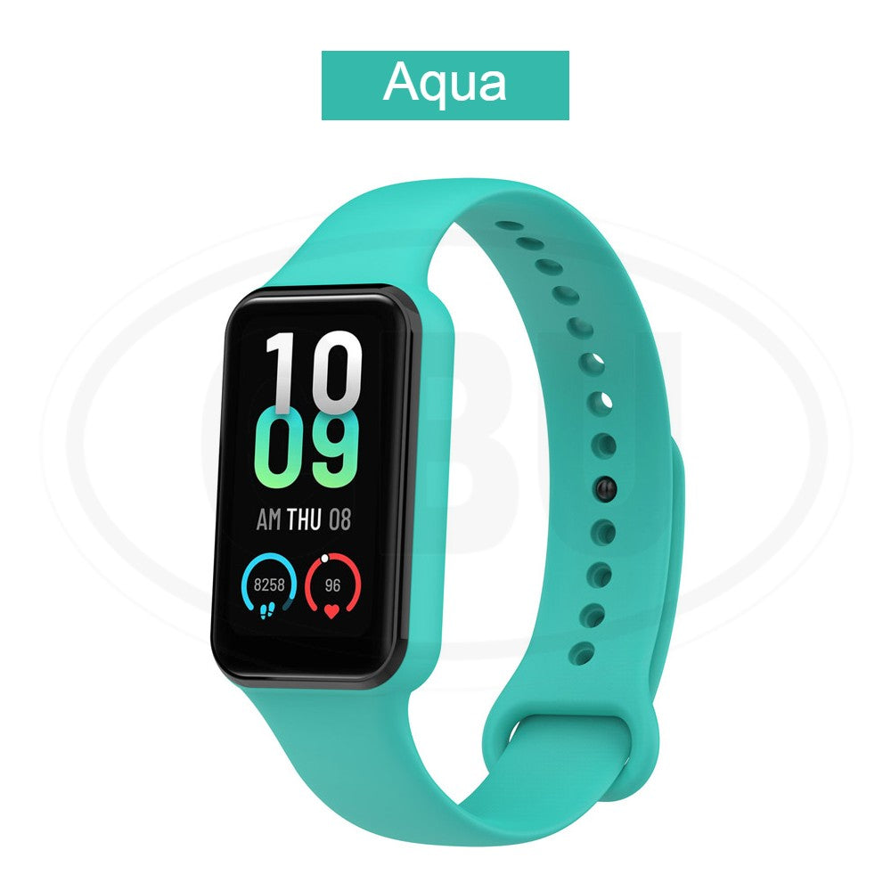 Compatible with Amazfit Band 7 / Band7 Smart Watch Soft Silicone Replacement Strap Band (NOT ORIGINAL)