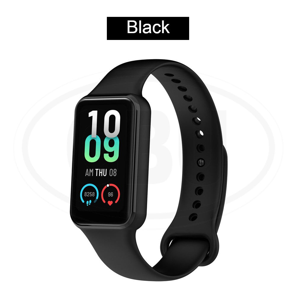 Compatible with Amazfit Band 7 / Band7 Smart Watch Soft Silicone Replacement Strap Band (NOT ORIGINAL)