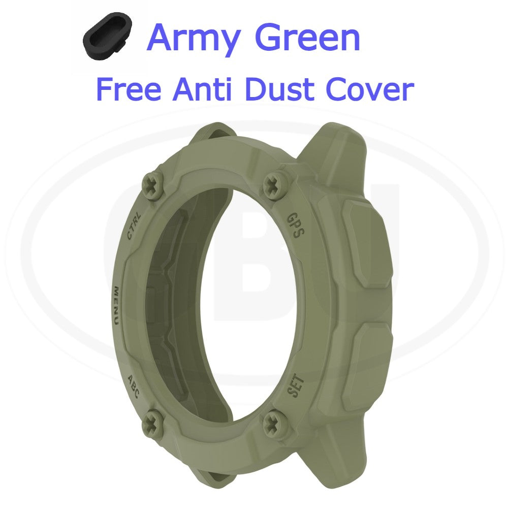 Garmin Instinct 2X TPU Half Cover Protector Case - No Screen