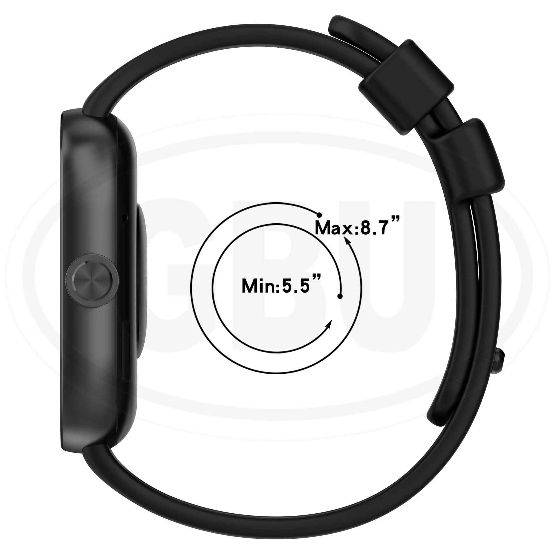 Xiaomi Redmi Watch 6 / Redmi 5 / Redmi 4 Smartwatch Tali Silikon Lembut / Watch Strap (High Quality)