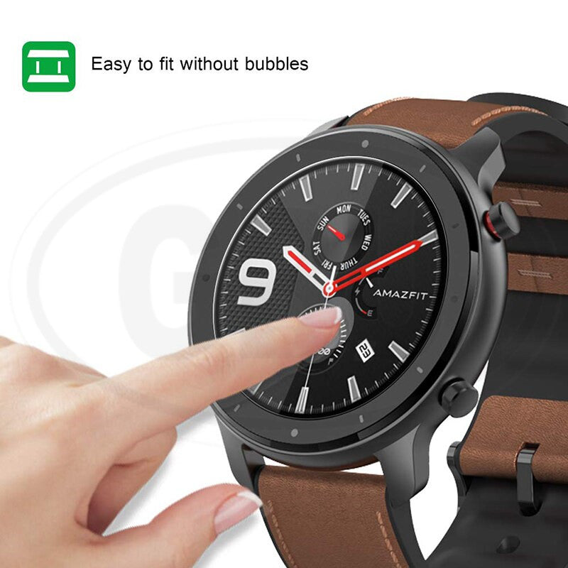 [2pcs] Huawei GTR 47mm / GTR 42mm Screen Protector HD Tempered Glass