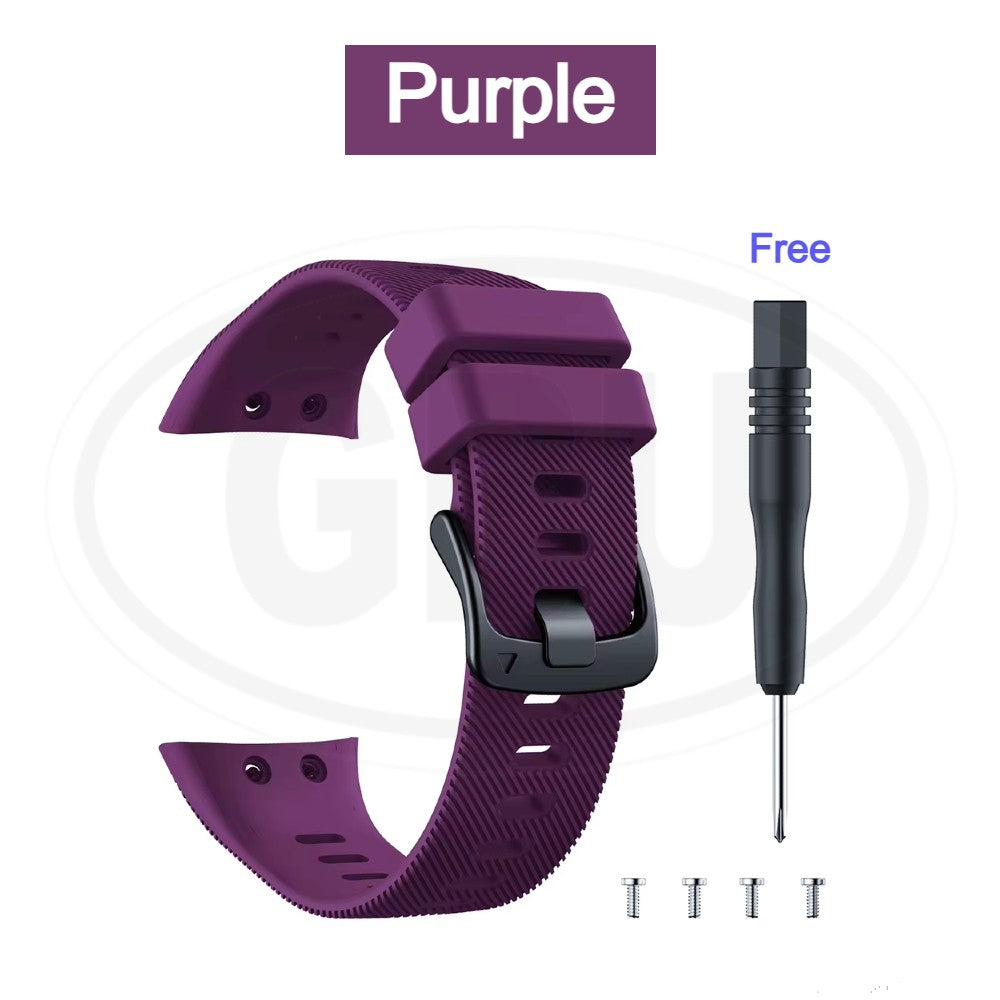 Garmin Forerunner 45 / Forerunner 45s / Swim 2 Smartwatch Tali Silikon Lembut / Watch Strap (High Quality)