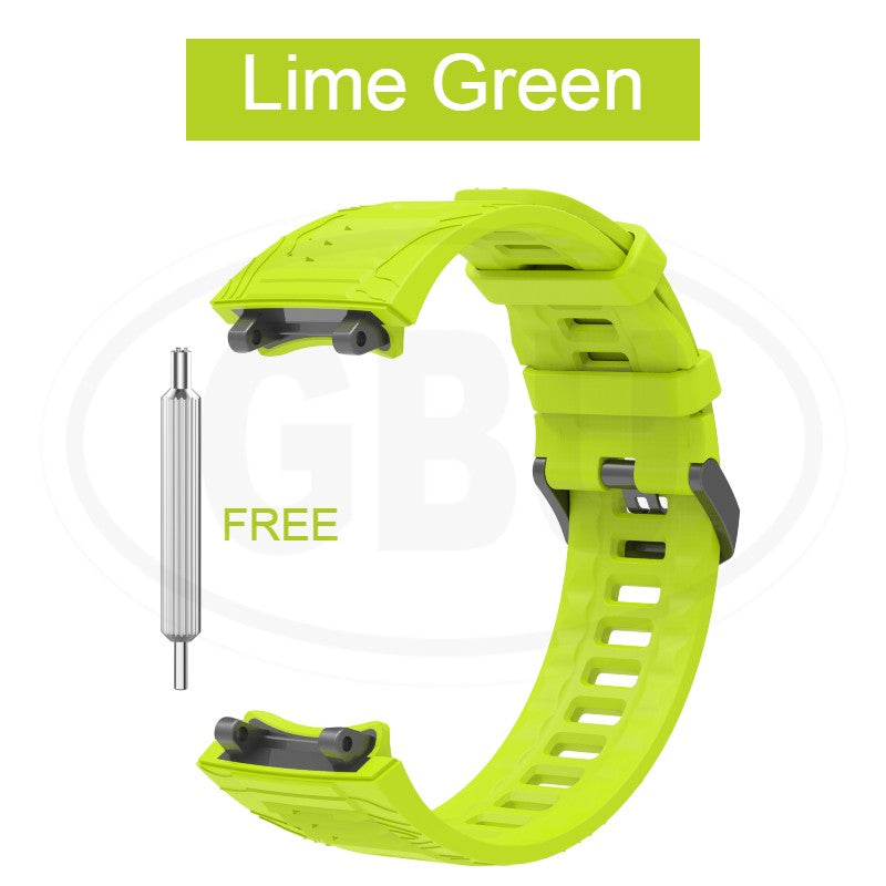 Compatible with Amazfit T Rex 3 / T-Rex 3 Strap Soft Silicone Strap Band (NOT ORIGINAL)
