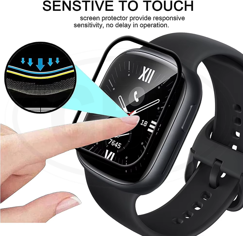 [2pcs] Honor Watch 4 Full Cover 3D Screen Protector - Full Screen
