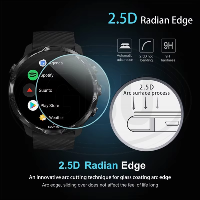 [2pcs] Suunto Vertical Screen Protector HD Tempered Glass
