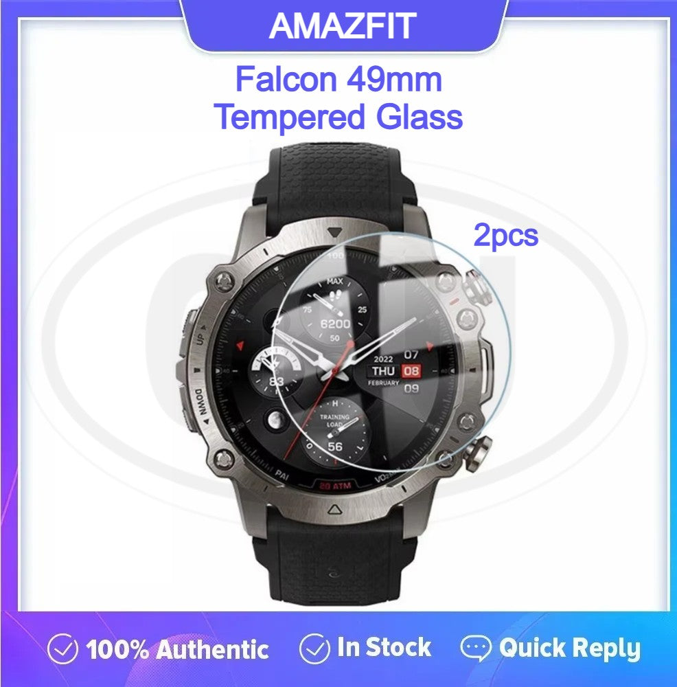 [2pcs] Amazfit Falcon / Falcon A2029 Screen Protector HD Tempered Glass