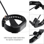 Garmin Vivosmart 4 / Garmin Vivosmart 3 USB Charging Cable Clip - Charger