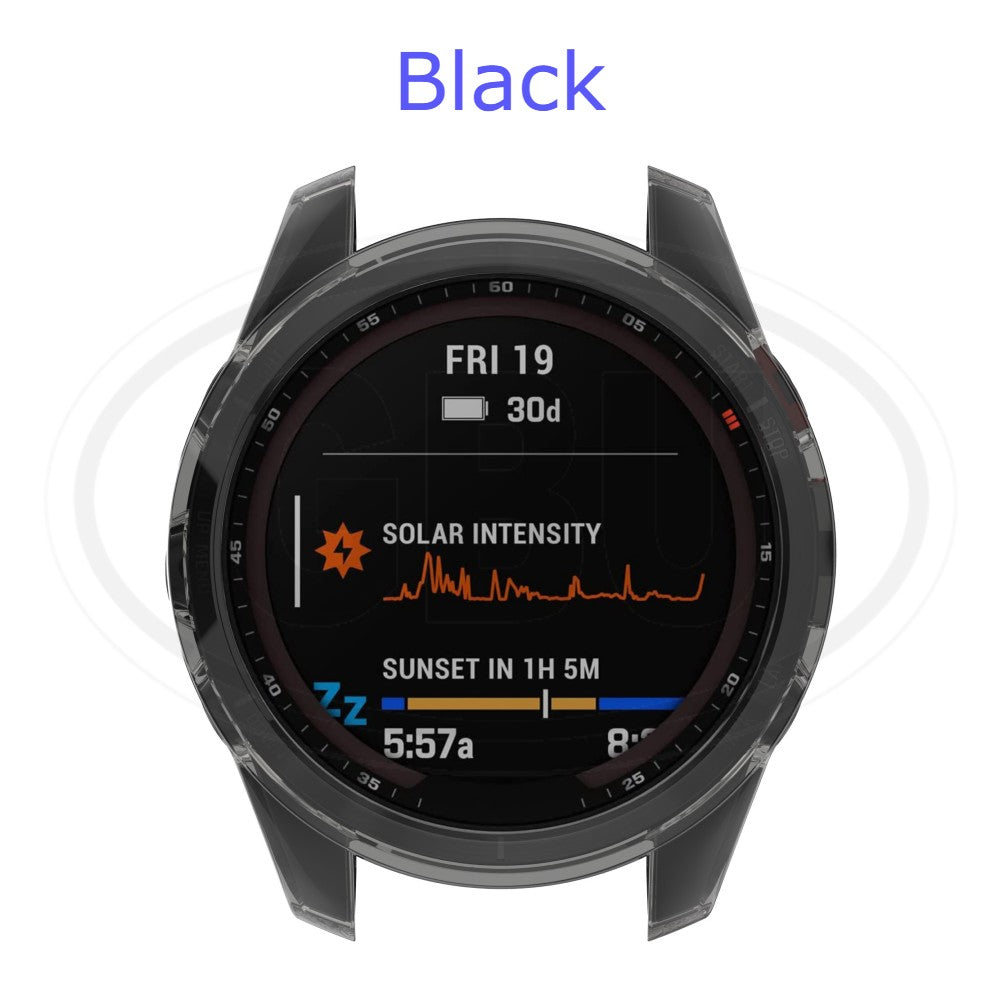 Garmin Fenix 7X / 7S / 7 / Fenix 7S / Fenix 7 TPU Half Cover Protector Case - No Screen