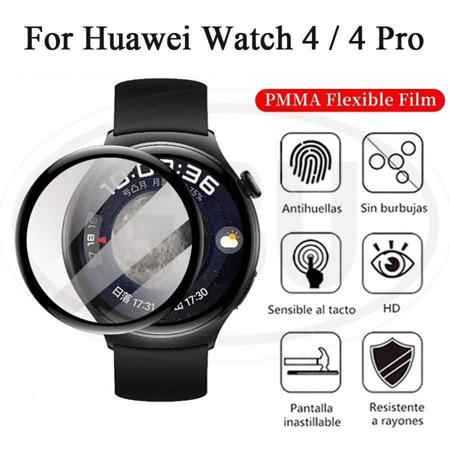 [2pcs] Huawei Watch 4 / Watch 4 Pro 3D Full Cover Screen Protector - Full Screen