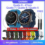 Garmin Quatix 8 - 47mm / Quatix 7 / Quatix 6 / Quatix 5 QuickFit Tali Watch - 22mm