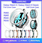Samsung Galaxy Watch 6 / Watch 6 Classic / R960 / R950 / R940 / R930 TPU Full Cover Case Protector