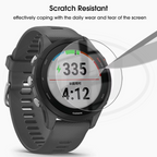 [2pcs] Garmin Forerunner 255 / Forerunner 255s / FR255 / FR255s Screen Protector HD Tempered Glass