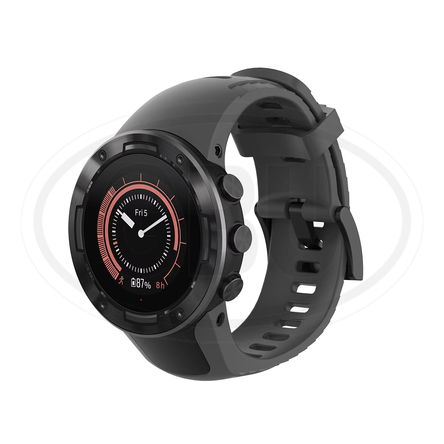 Suunto 5 Smartwatch Tali Silikon Lembut / Watch Strap (High Quality)