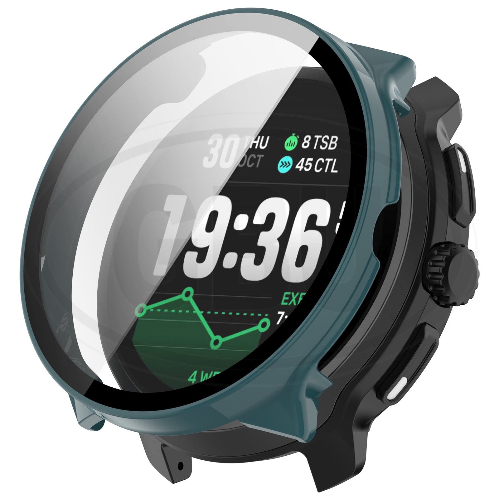 Suunto Race 2 Sarung Full Built-in Tempered Glass Cover