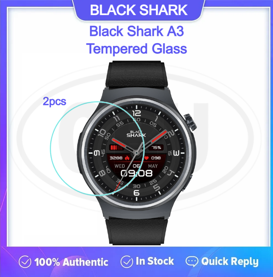[2pcs] Black Shark A3 Screen Protector HD Tempered Glass