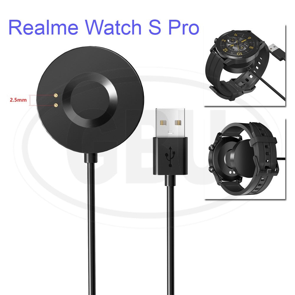 Realme Watch S / Watch S Pro / RMA186 / RMA207 Changing Cable Magnetic Dock